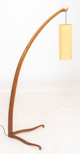 Jean Rispal Style Mid-Century Modern Floor Lamp