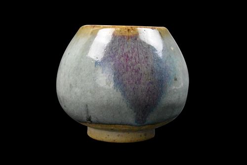 Chinese Jun Ware Purple Splash Jar,Yuan Dynasty
