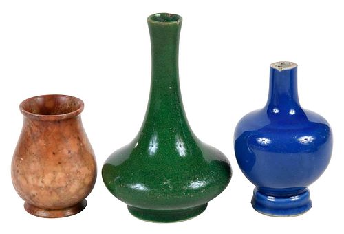 Three Chinese Miniature Vases