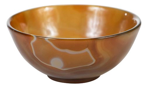 Chinese Agate Bowl