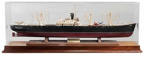 Wooden Model of Commercial Fishing