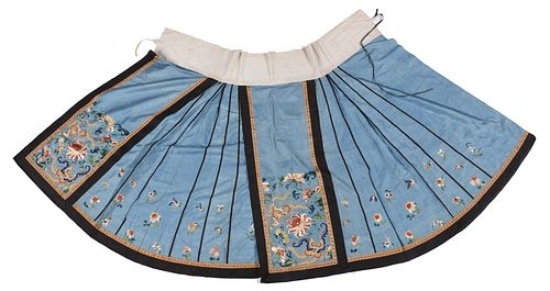 Chinese Ladies Embroidered Skirt