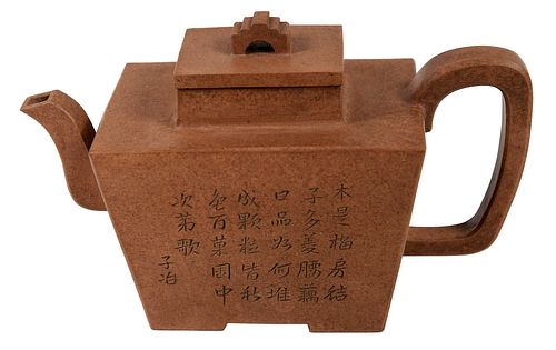 Chinese Clay Yixing Teapot