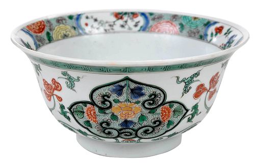Chinese Famille Verte Bowl