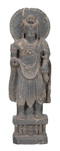 Indian Gandhara Style Figure of Maitreya