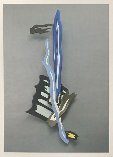 Roy Lichtenstein - Brushstroke Sculptures I