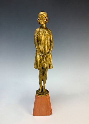 DH Chiparus (1886-1947) "Bronze Innocense"