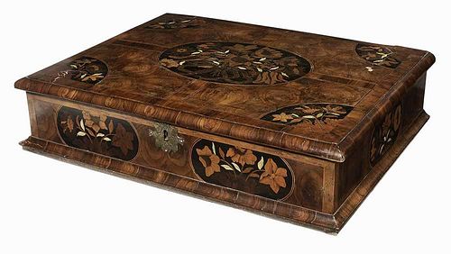 Willliam and Mary Marquetry-Inlaid