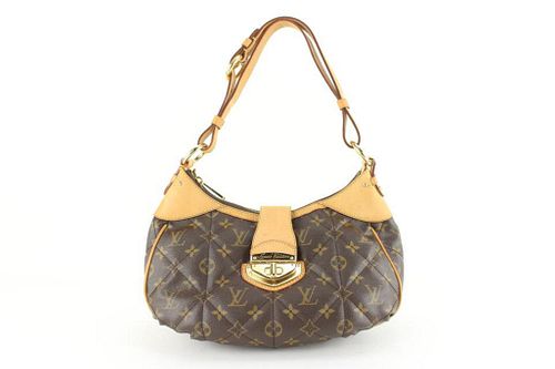 LOUIS VUITTON LIMITED EDITION QUILTED MONOGRAM ETOILE CITY PM HOBO BAG