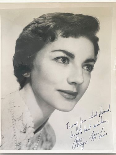Calamity Jane Allyn McLerie signed photo