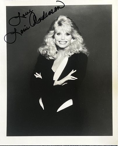 WKRP Loni Anderson signed photo