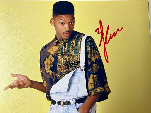 The Fresh Prince of Bel-Air Will Smith signed photo