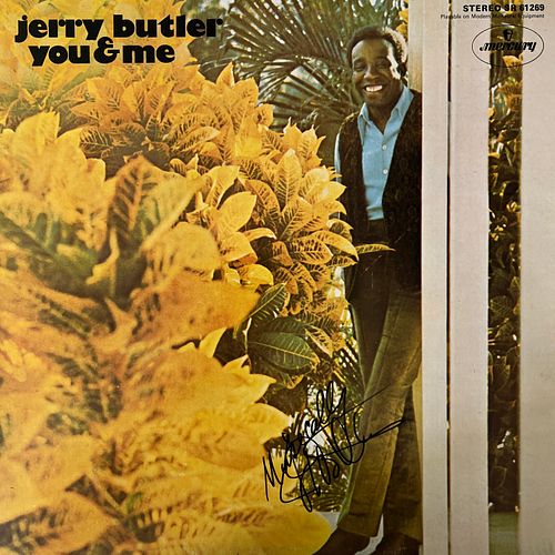 Jerry Butler signed You & Me album