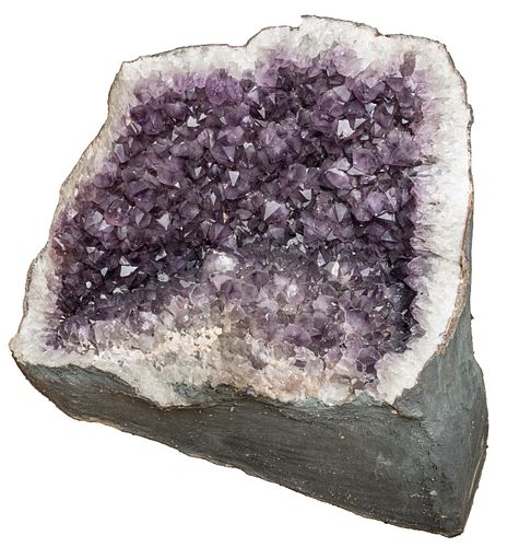 Amethyst Quartz Geode Specimen, Large Size H 24'' W 28''