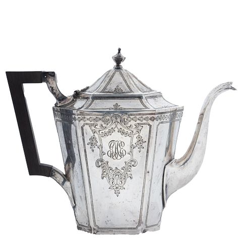 Meridan Britannia  Sterling Silver Teapot H 8.5'' 20.6t oz 1 pc