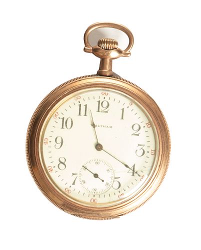 Waltham, CWC Co GoldFilled Pocket Watch, Hunter's Case Dia. 1.5''