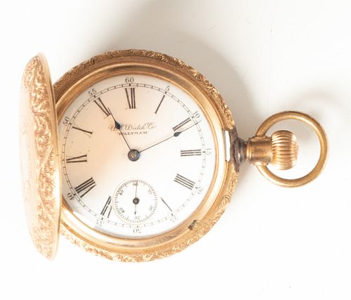 Waltham Gold Filled Lady's Pocket Watcch Dia. 1.5''