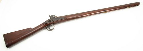 HARPERS FERRY M1842, MODIFIED HUDSON BAY COMPANY TRADE MUSKET, C. 1842-1853, L 30" BARREL 
