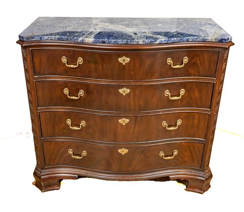 Heritage Furniture Company (American) Heirloom Mahogany Chest Drawers H 39.5'' L 45'' Depth 21.5''