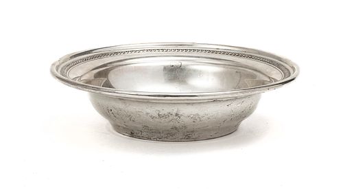 DOMINICK & HAFF STERLING SILVER BOWL DIA 8" #1207 