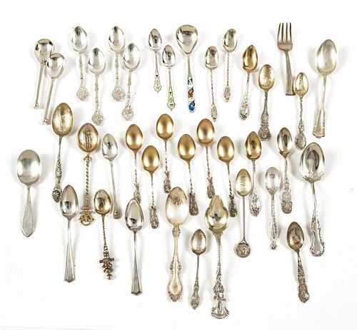 STERLING SILVER FLATWARE (72 PCS) ASSORTED, 33 T.O. 