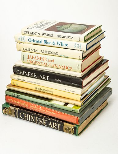 ART HISTORY & REFERENCE BOOKS, ASIAN ART, 12 PCS