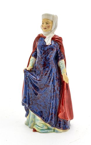 Royal Doulton (British, 1815) Porcelain Figure, "Eleanor Of Provence", H 9.75''