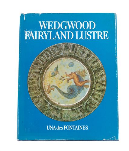Wedgwood Fairyland Lustre (English, 1759) Book, C. 1975, H 12'' W 9.25''