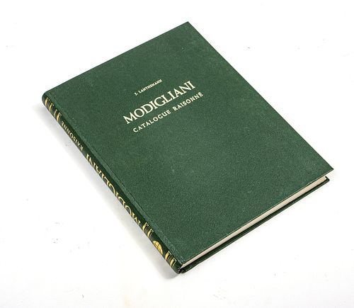 MODIGLIANI CATALOGUE RAISONNE, J. LANTHEMANN, GRAFICAS CONDAL, 1970, H 12 1/2", W 10" 