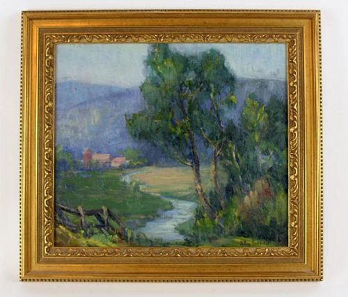 Arthur Kowalski  Impressionist style landscape