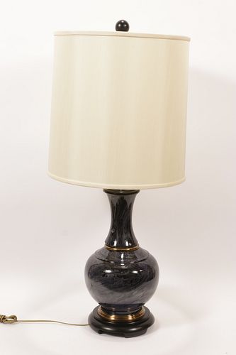 PAUL HANSON MODERN LAMP H 26" D 9" 