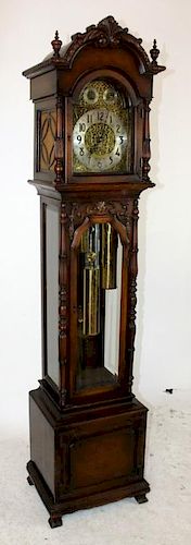 Geo. J. Lippert 9 tube grandmother clock