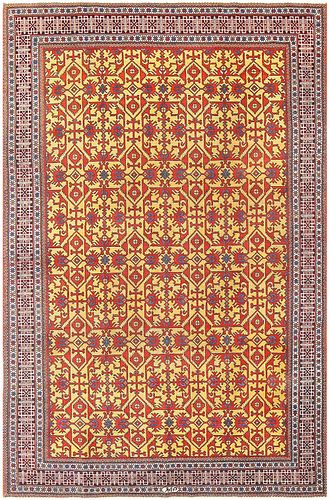 Antique Persian Tabriz Lotto Design Rug 11 ft x 7 ft 4 in (3.35 m x 2.24 m)
