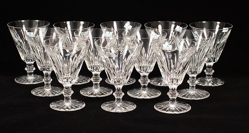 WATERFORD 'EILEEN' CRYSTAL RED WINES, 12 PCS, H 5.75" 