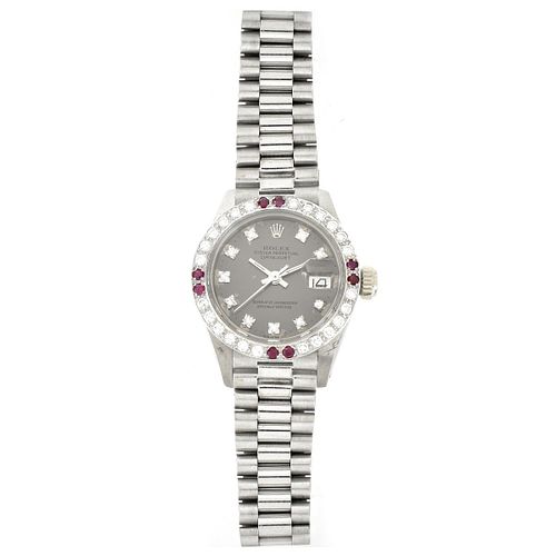 Rolex Datejust 18K Watch
