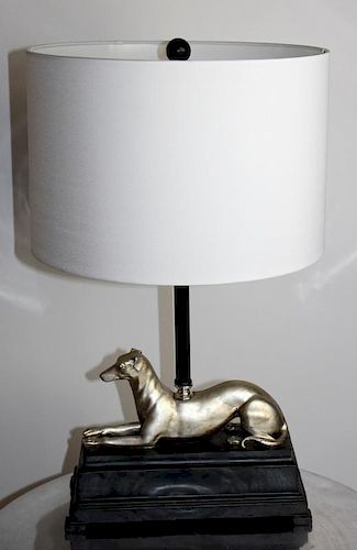 Barbara Cosgrove greyhound lamp