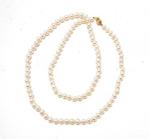 PEARL NECKLACE L 30" 
