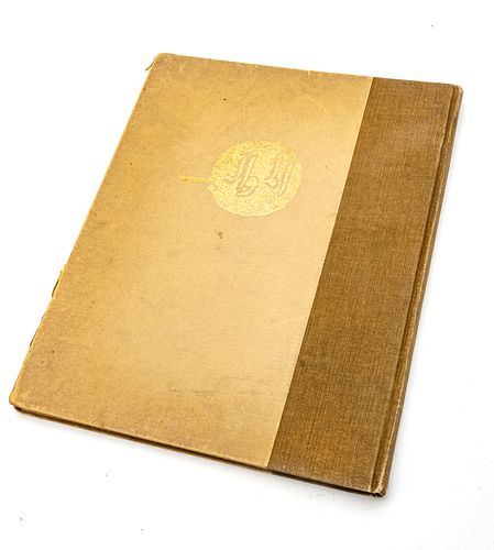 Khalil Gibran (Lebanese/American 1883-1931) Book H 11.75'' W 9.4''
