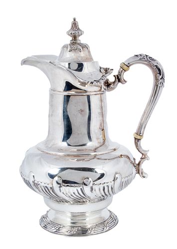 Tiffany & Co. Soldered Silver Coffee Pot, H 9.5'' W 5'' L 6.5'' 20.96t oz