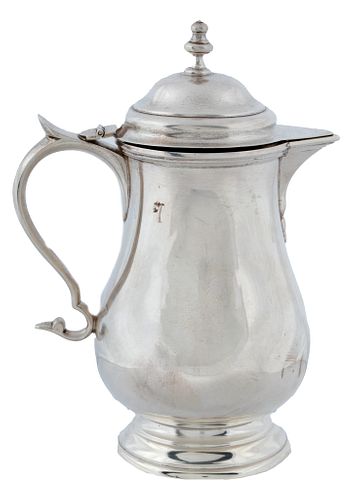 Dominik & Haff , Shreve Crump & Low  Sterling Silver Revere Individual Coffee Pot, C. 1920, H 6''