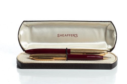 Sheaffer's Fountain Pen And Pencil Set