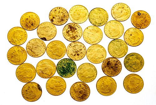 Napoleon Iii Replicas 5 Franc, 28 Coins