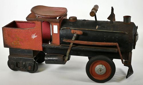 Antique Pressed Steel Keystone 6400 Toy Train
