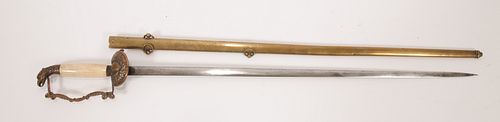 AMERICAN SWORD "FD" 1850 L 33 3/4" OVERALL 