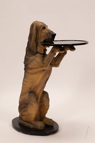 BLOODHOUND COMPOSITE BUTLER'S TRAY, H 33", W 15"