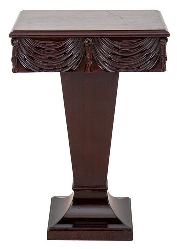 Hollywood Regency Grosfeld House Pedestal Table