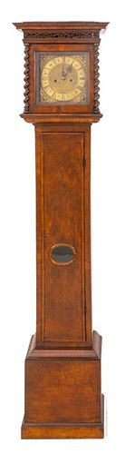 George II Walnut Long Case Clock