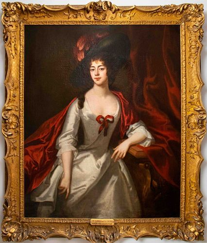 Sir Peter Lely Attr Portrait Countess of Lichfield