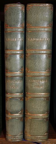CANALETTO BY W.G. CONSTABLE, 1962, TWO VOLUMES 
