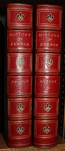 THE HISTORY OF FRANCE BY ROBERT BLACK, 1873, TWO VOLUMES 